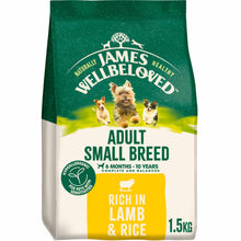 James Wellbeloved Small Breed Adult Dry Dog Food - Lamb & Rice