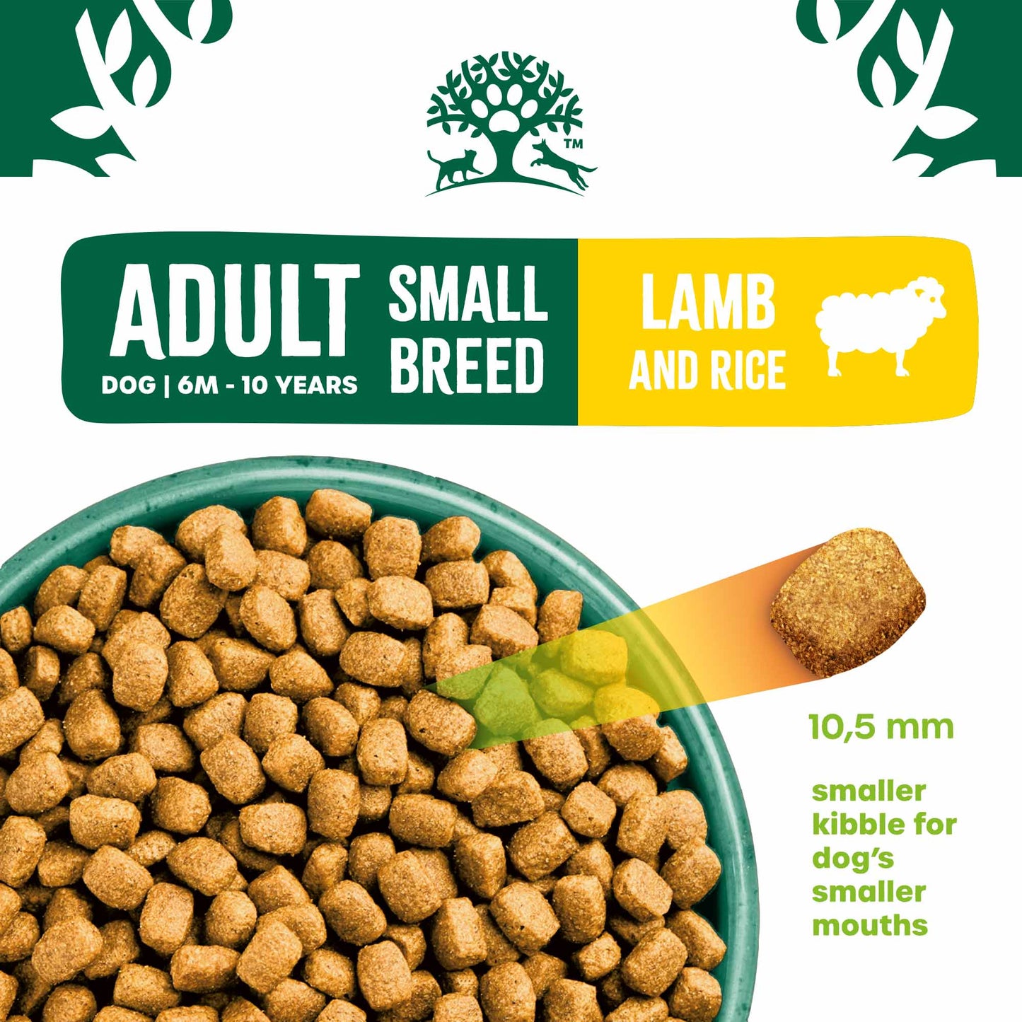 James Wellbeloved Small Breed Adult Dry Dog Food - Lamb & Rice