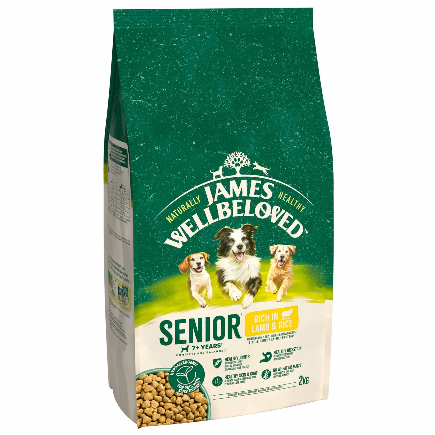 James Wellbeloved Senior Dry Dog Food - Lamb & Rice
