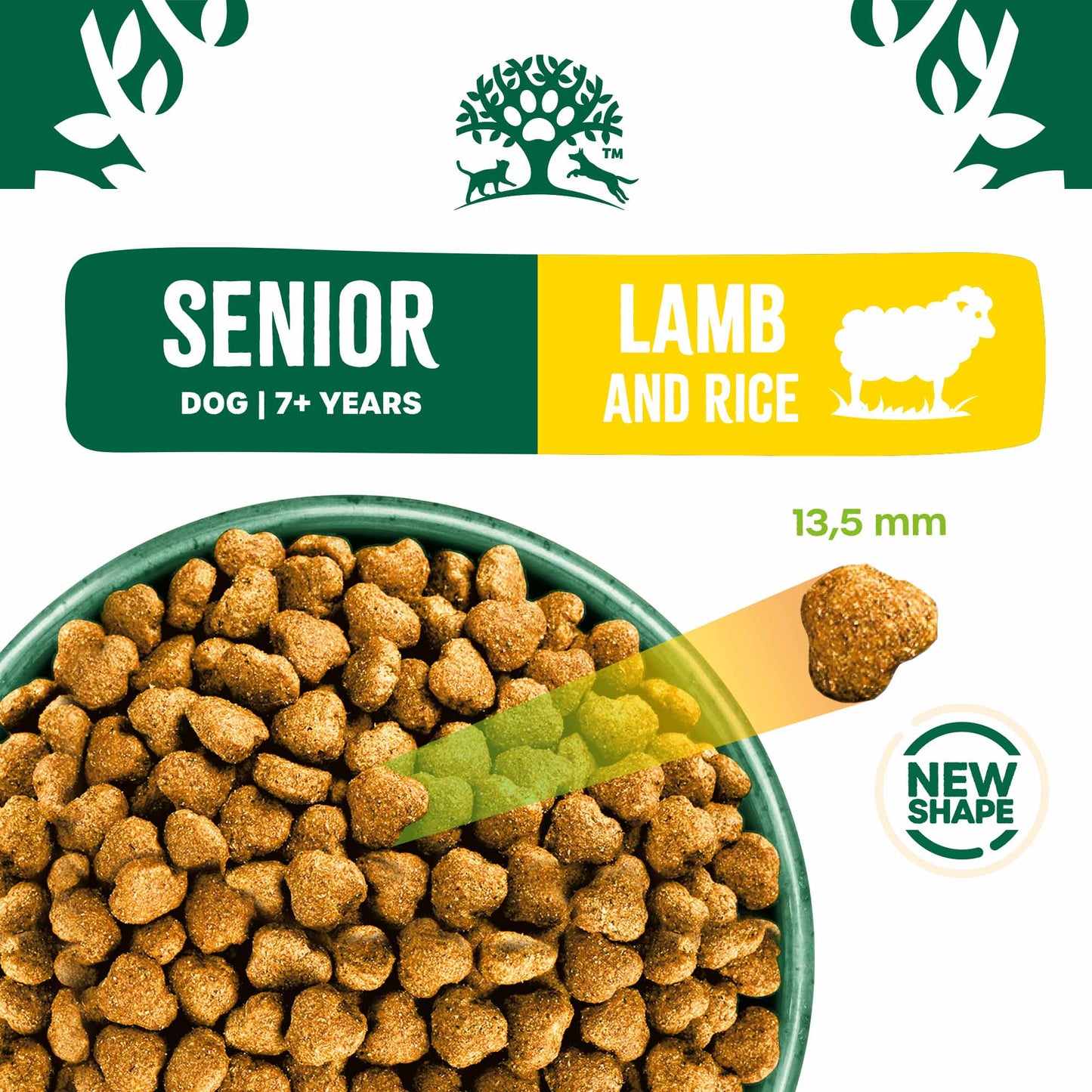 James Wellbeloved Senior Dry Dog Food - Lamb & Rice