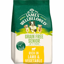 James Wellbeloved Grain Free Senior Dry Dog Food - Lamb & Veg
