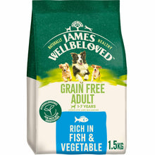 James Wellbeloved Grain Free Adult Dry Dog Food - Fish & Veg