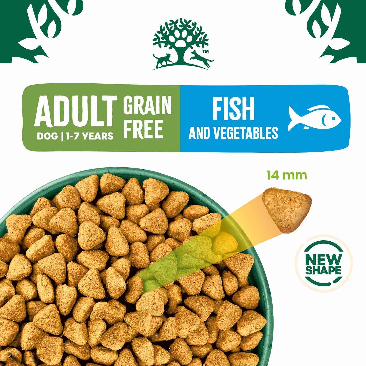 James Wellbeloved Grain Free Adult Dry Dog Food - Fish & Veg