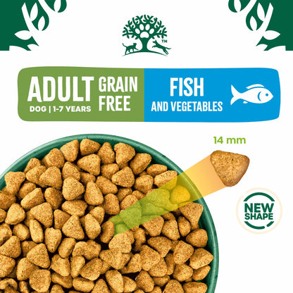 James Wellbeloved Grain Free Adult Dry Dog Food - Fish & Veg
