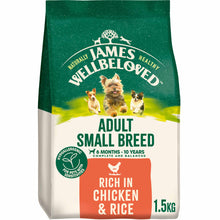James Wellbeloved Small Breed Adult Dry Dog Food - Chicken & Rice
