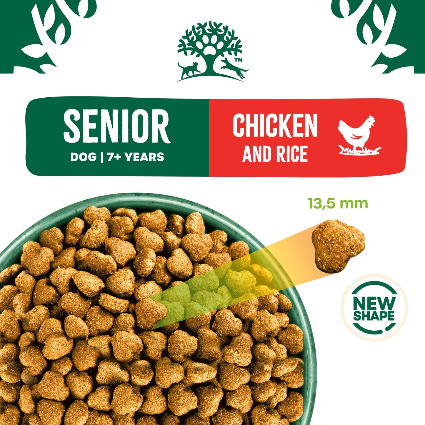 James Wellbeloved Senior Dry Dog Food - Chicken & Rice