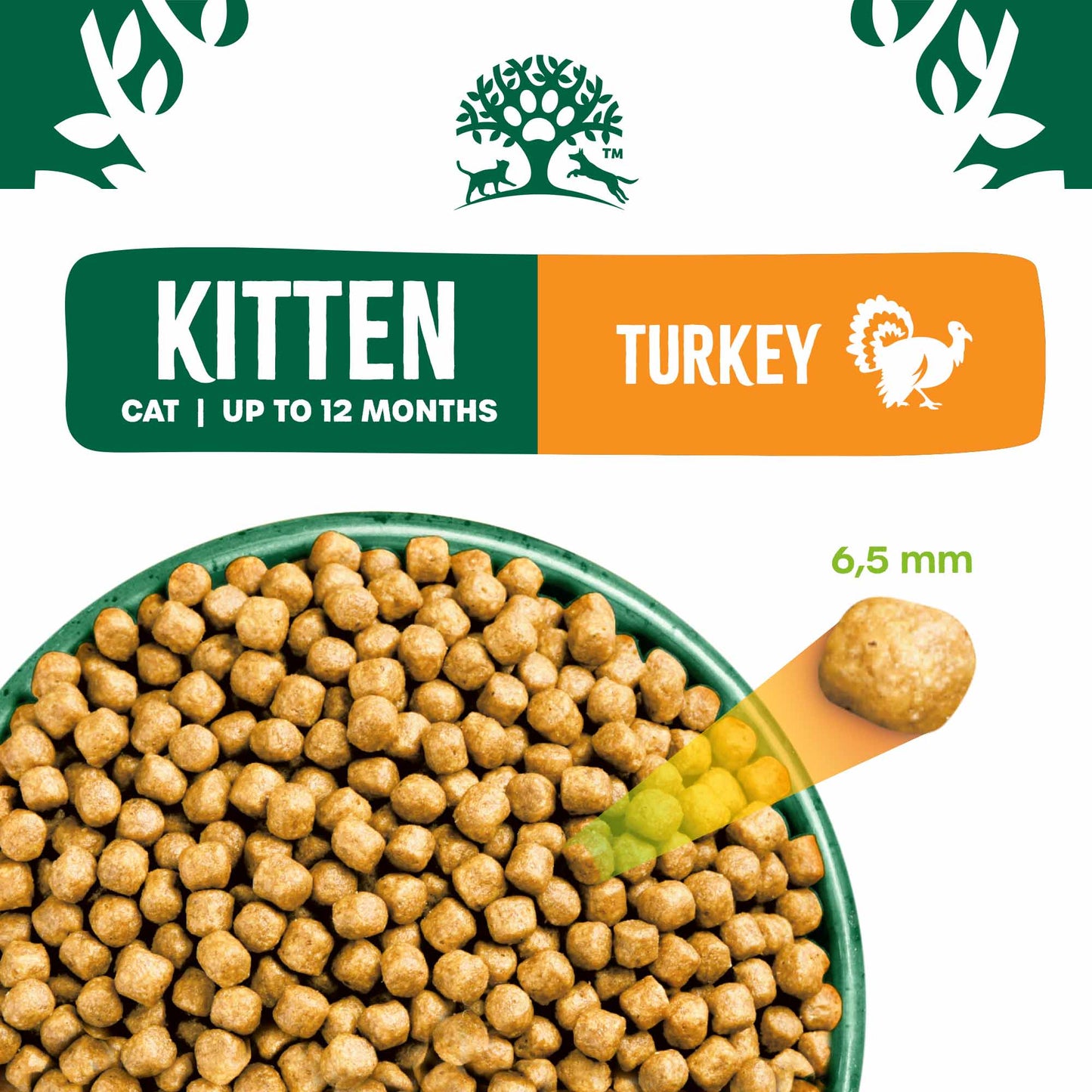 James Wellbeloved Kitten Dry Cat Food - Turkey