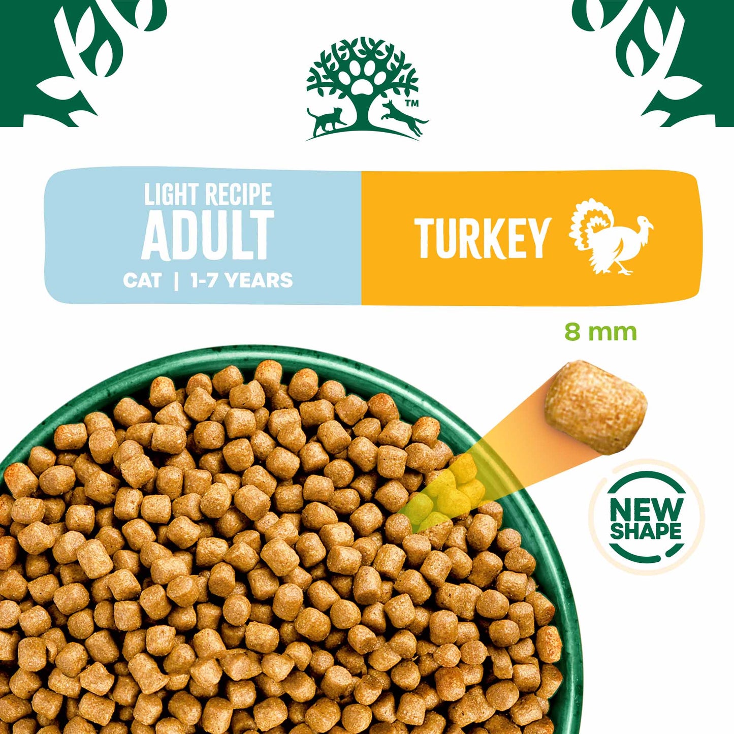James Wellbeloved Light Adult Dry Cat Food - Turkey