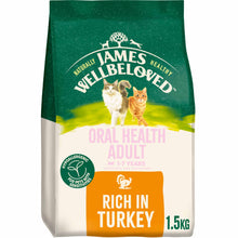 James Wellbeloved Oral Health Adult Dry Cat Food - Turkey