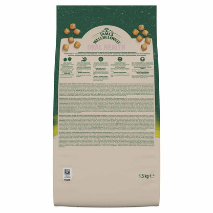 James Wellbeloved Oral Health Adult Dry Cat Food - Turkey