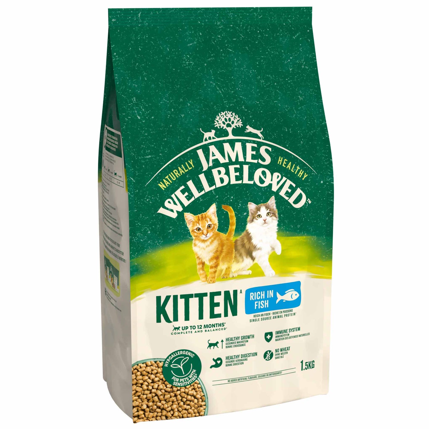 James Wellbeloved Kitten Dry Cat Food - Fish