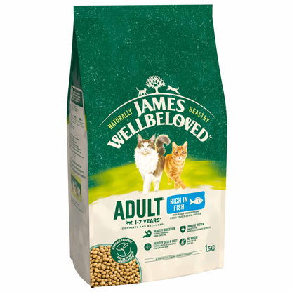 James Wellbeloved Adult Dry Cat Food - Fish