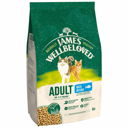 James Wellbeloved Adult Dry Cat Food - Fish