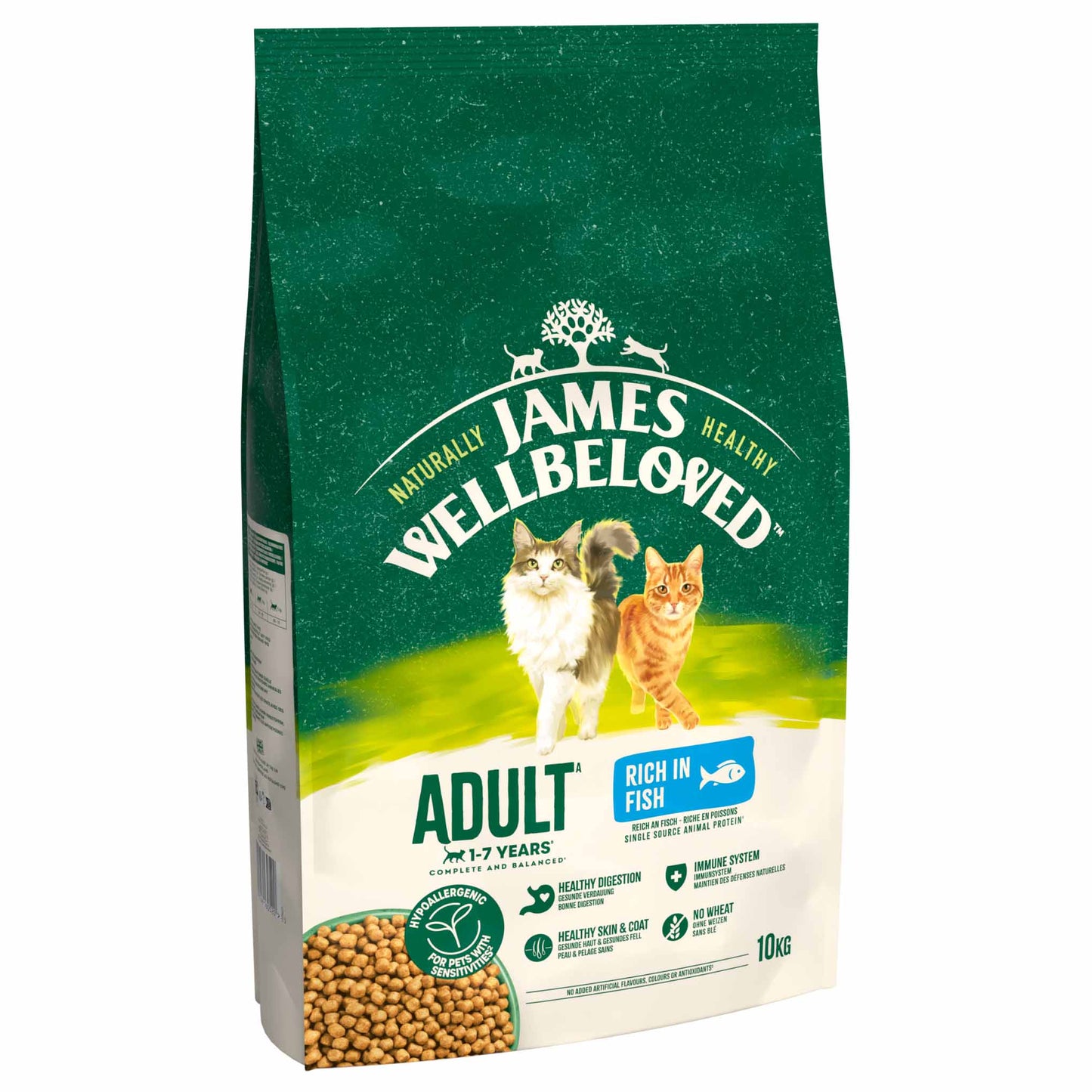 James Wellbeloved Adult Dry Cat Food - Fish