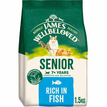 James Wellbeloved Senior Dry Cat Food - Fish