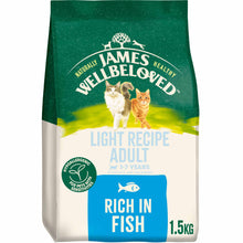 James Wellbeloved Light Adult Dry Cat Food - Fish