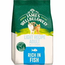James Wellbeloved Light Adult Dry Cat Food - Fish