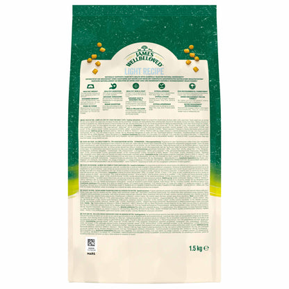 James Wellbeloved Light Adult Dry Cat Food - Fish