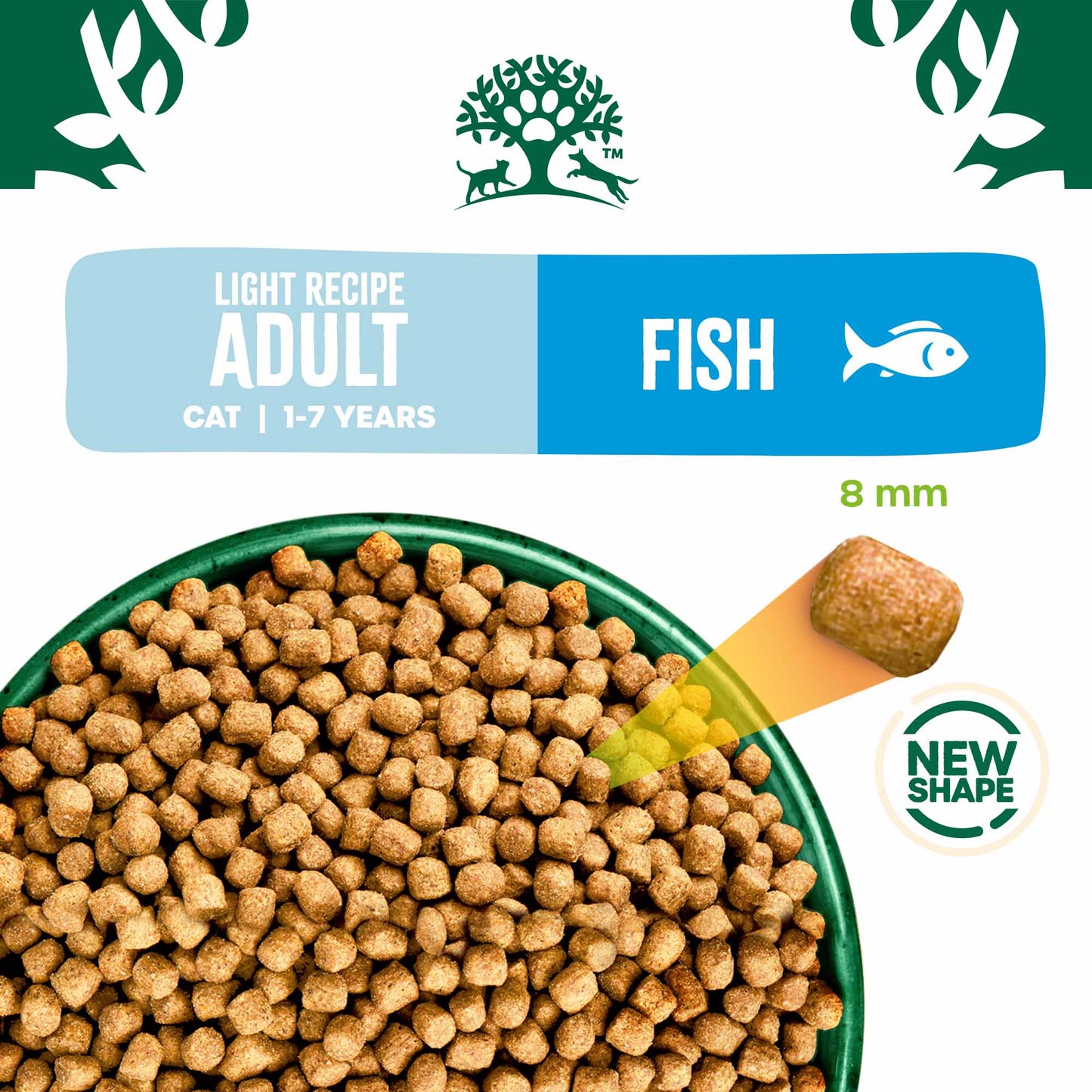 James Wellbeloved Light Adult Dry Cat Food - Fish