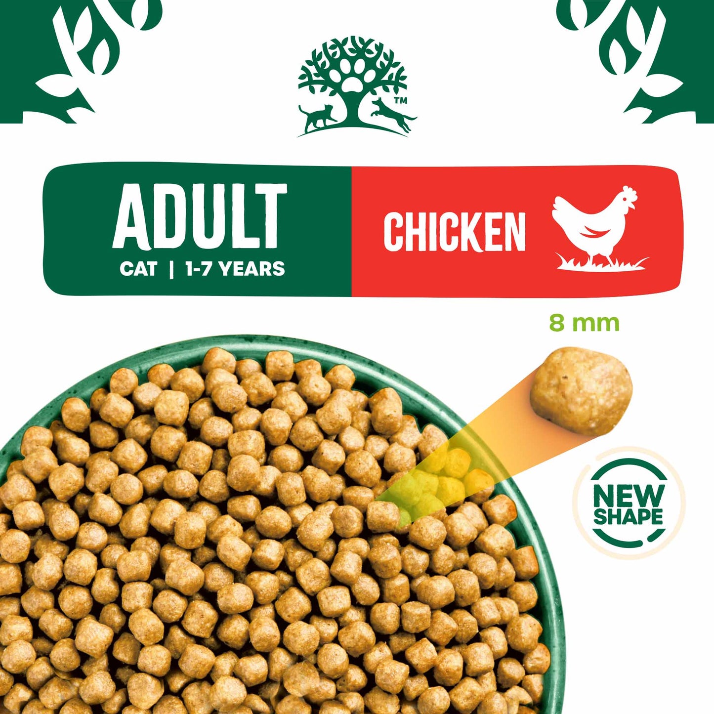 James Wellbeloved Adult Dry Cat Food - Chicken & Rice