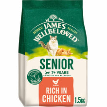 James Wellbeloved Senior Dry Cat Food - Chicken