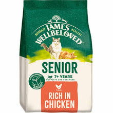 James Wellbeloved Senior Dry Cat Food - Chicken