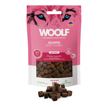 Woolf Soft Cubes Dog Snacks - Salmon - 100g