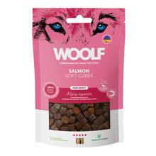 Woolf Soft Cubes Dog Snacks - Salmon - 100g