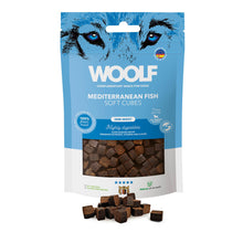 Woolf Soft Cubes Dog Snacks - Mediteranean Fish - 100g