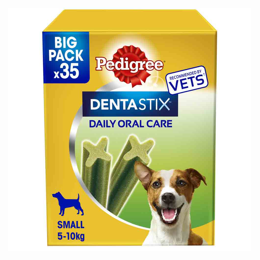 PEDIGREE Dentastix Fresh Small Breed Dental Chews - 35 Sticks