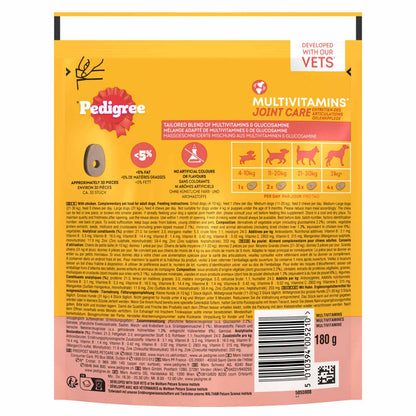 PEDIGREE Multivitamins Joint Care Dog Treats - 180g