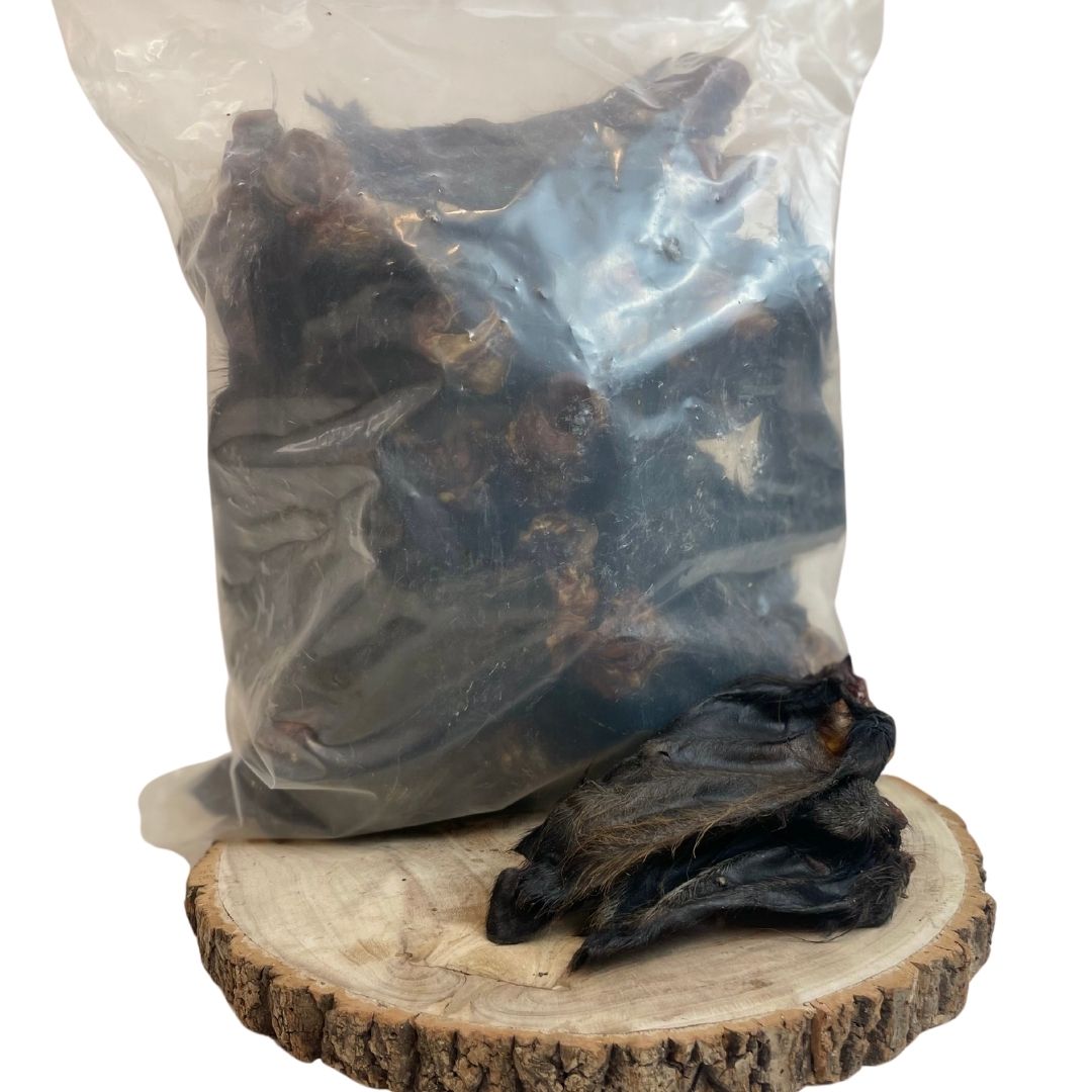 Paddock Farm Hairy Buffalo Ears Natural Dog Chews - 50 pack