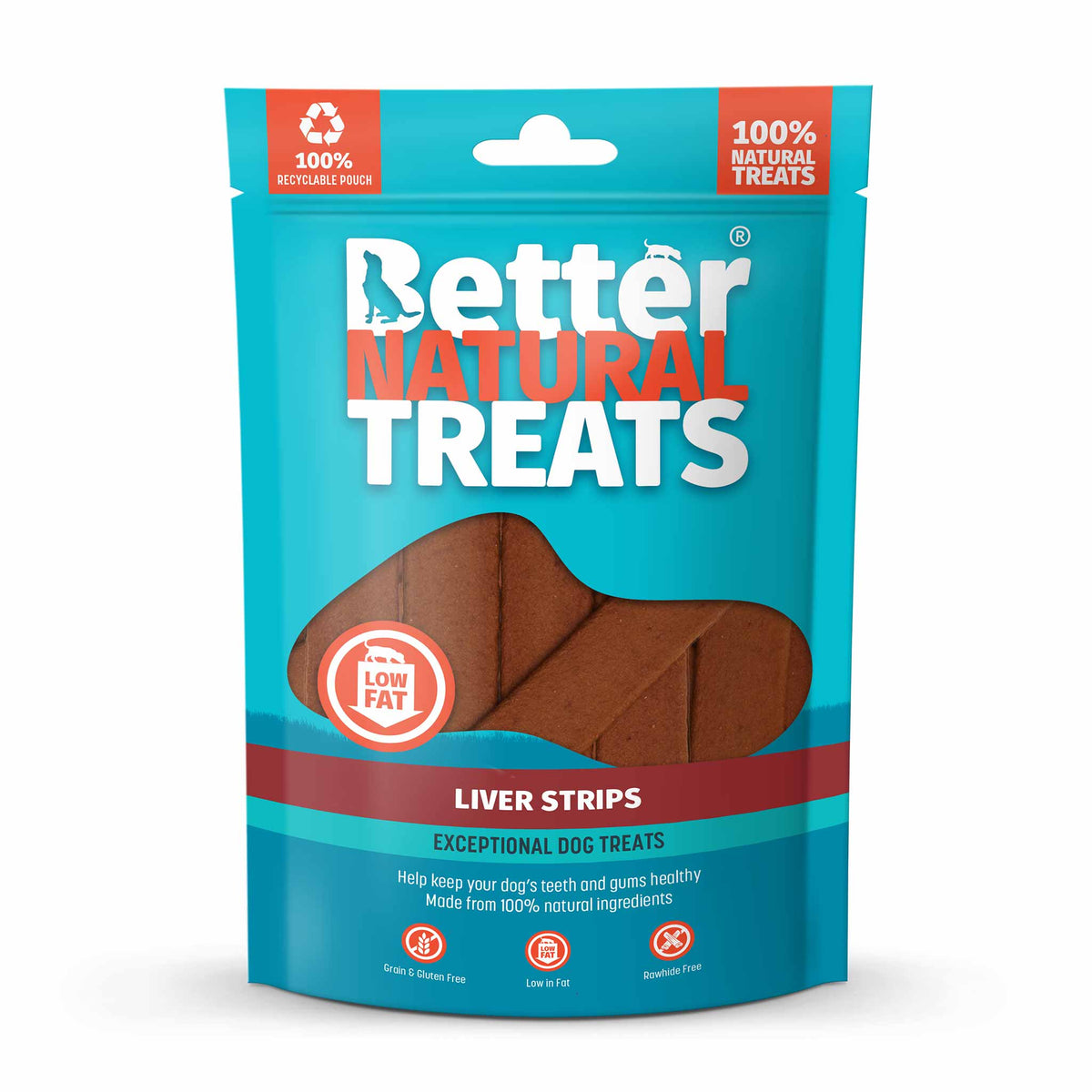Better Natural Dog Treats - Liver Strips