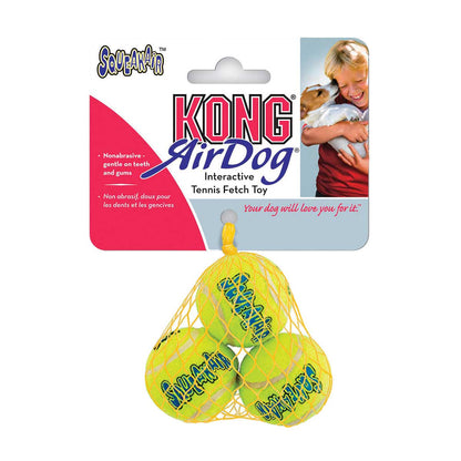 KONG Squeakair Tennis Balls - Pack of 3