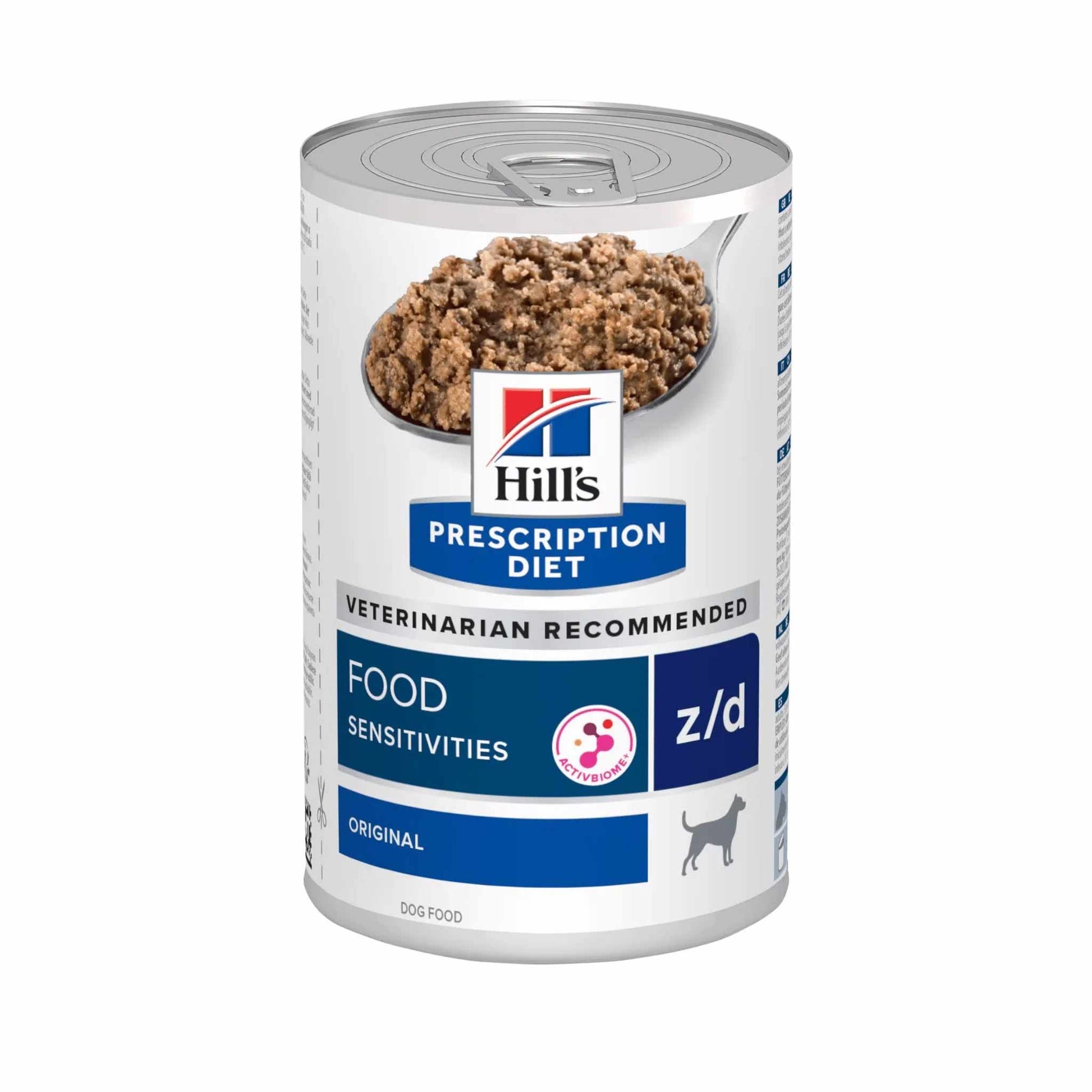 Hill's Prescription Diet Hill'S Prescription Diet Sensitivities Adult Wet Dog Food pet food packaging