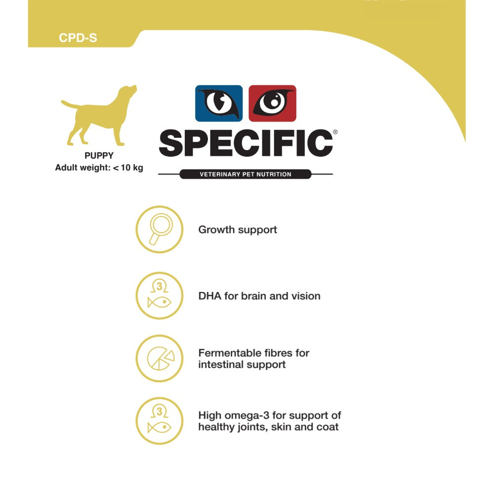 Dechra Specific CPD-S Puppy Small Breed Dry Dog Food