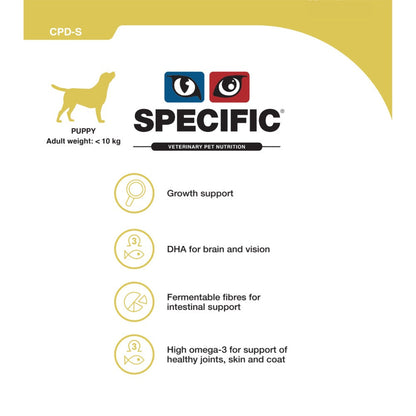 Dechra Specific CPD-S Puppy Small Breed Dry Dog Food