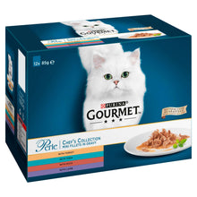 Gourmet Perle Adult Wet Cat Food in Gravy - Chefs Collection - 60x85g Pouches