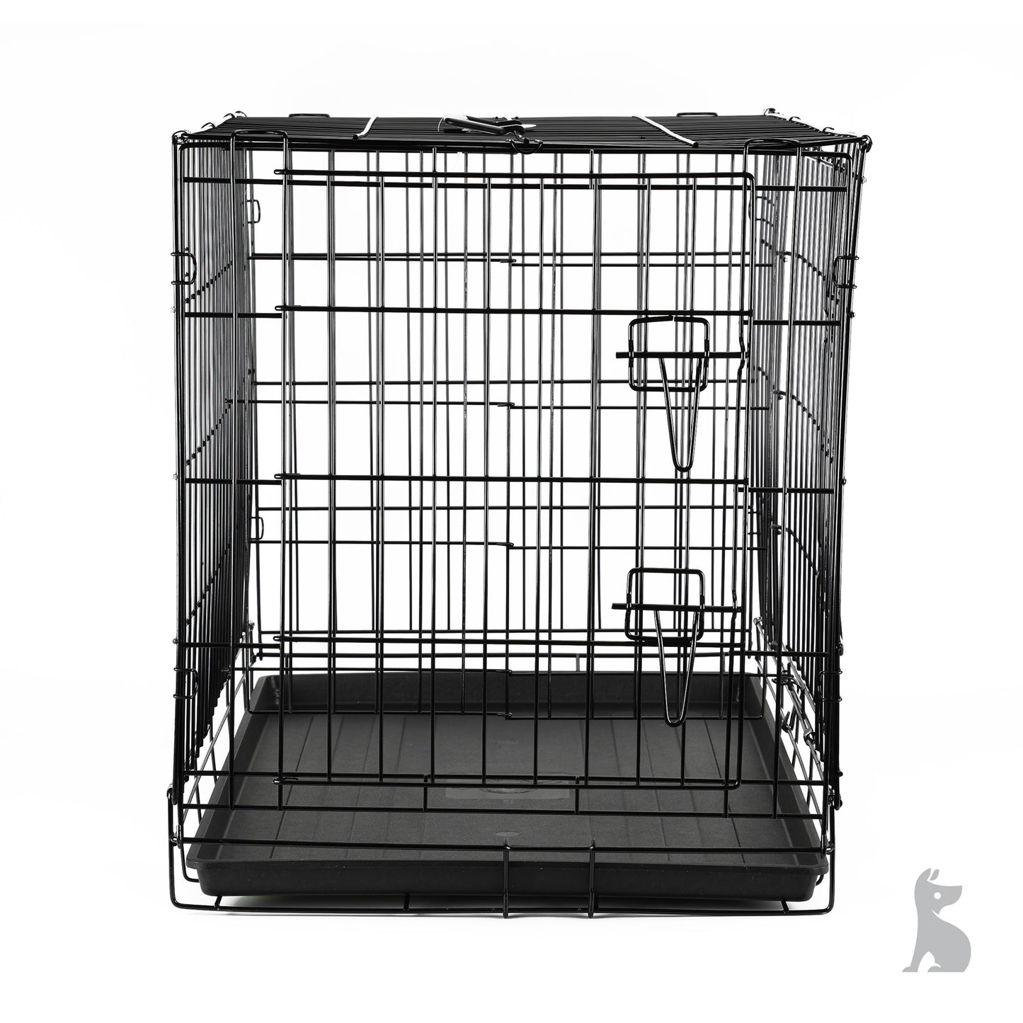Barkshire Heavy Duty Dog Cage with Divider - XLarge  107 x 74cm