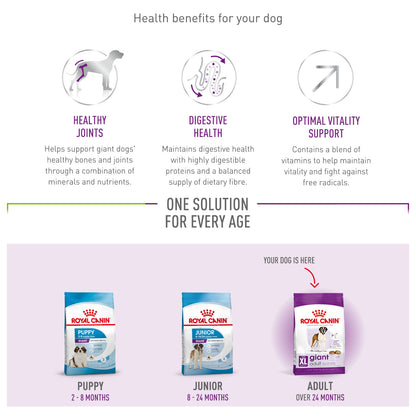 Royal Canin Size Health Nutrition Giant Adult Dry Dog Food