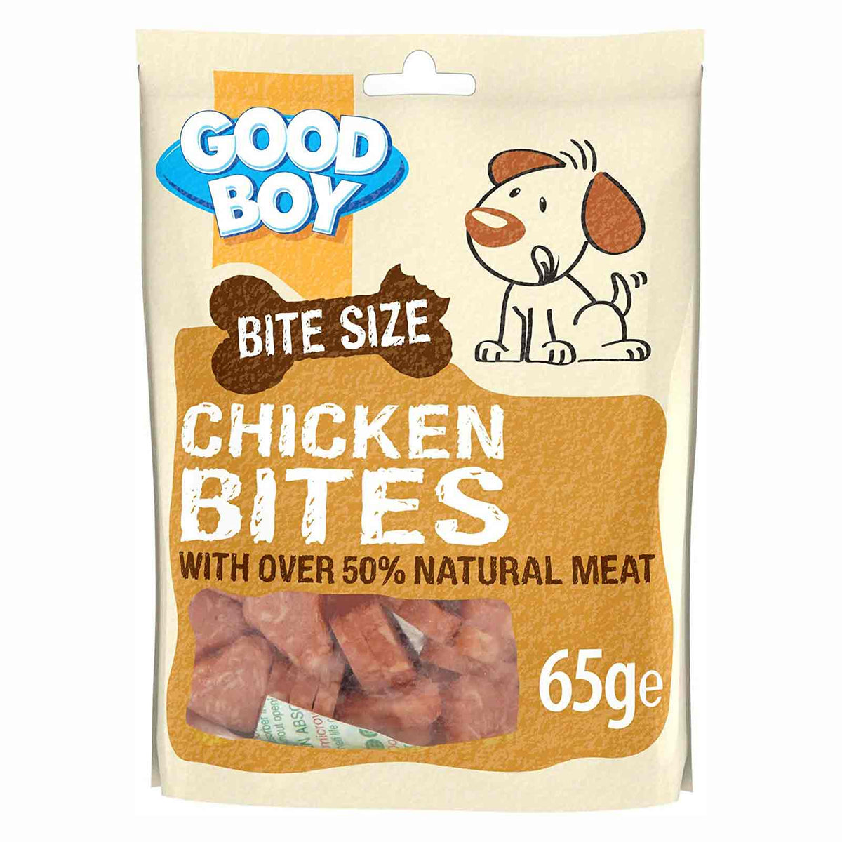 Good Boy Good Boy Bite Chicken Adult Treat Dog Food pet food packaging