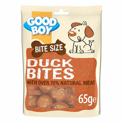 Good Boy Good Boy Bite Duck Adult Treat Dog Food pet food packaging