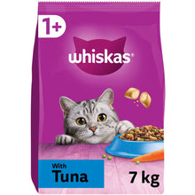 WHISKAS 1+ Adult Dry Cat Food - Tuna