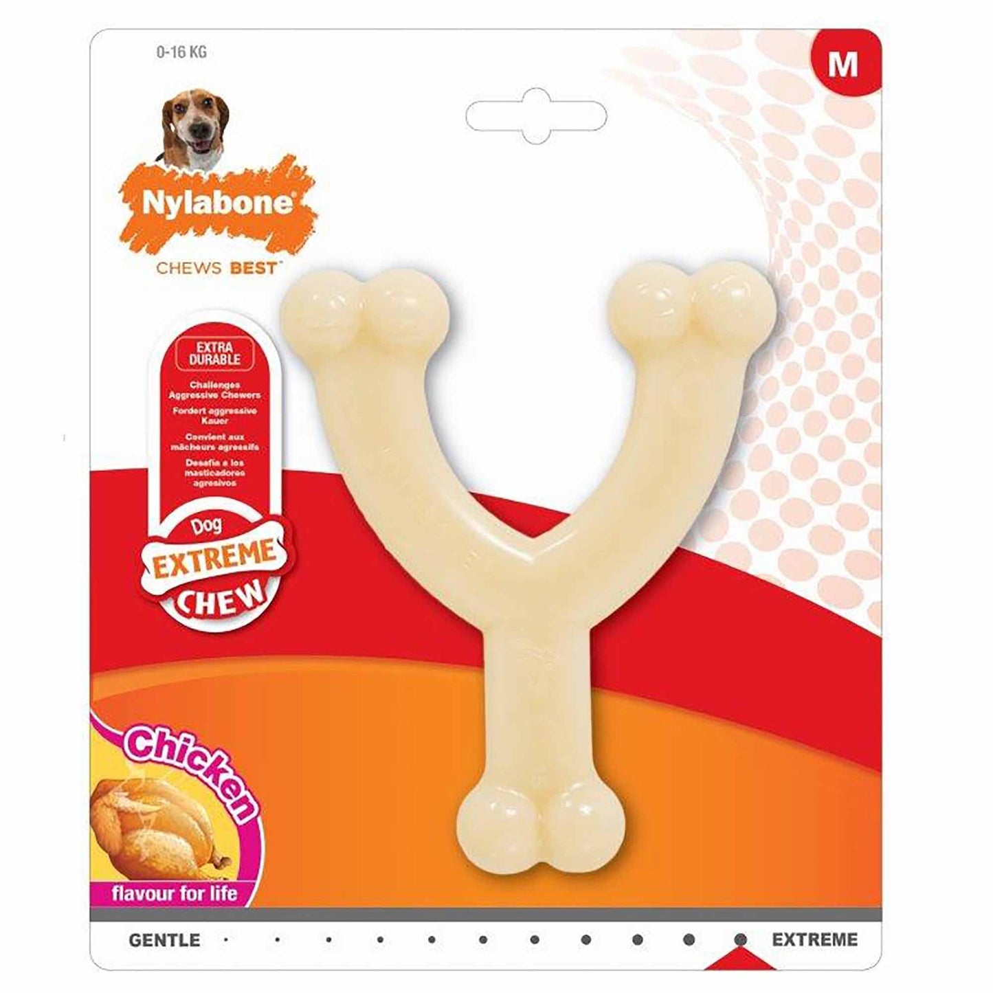 Nylabone Chicken Extreme Wishbone - Medium