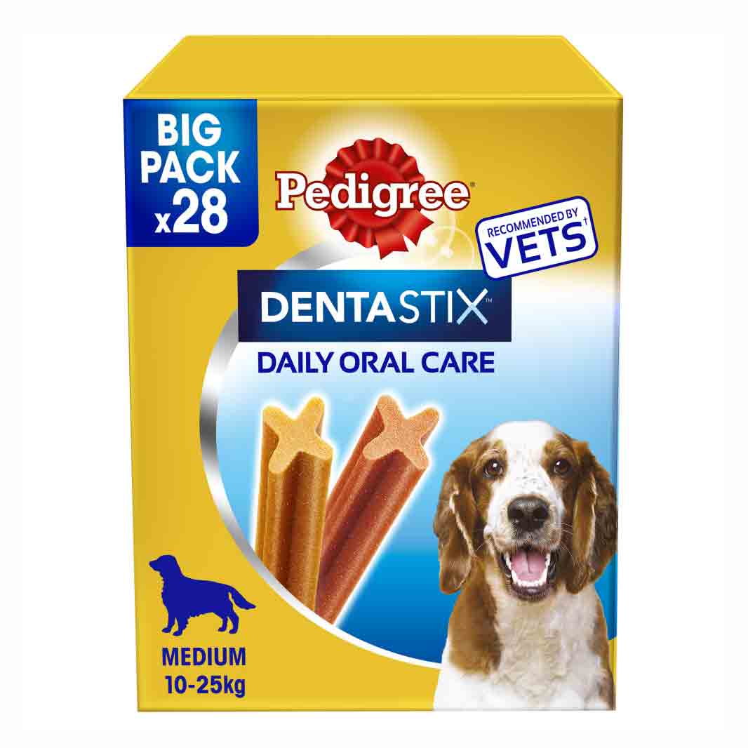 Pedigree Dentastix Daily Dental Chew - Medium Dog - 28 Sticks