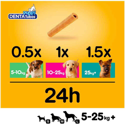 Pedigree Puppy Denta Tubos Puppy Treats - 3 Sticks