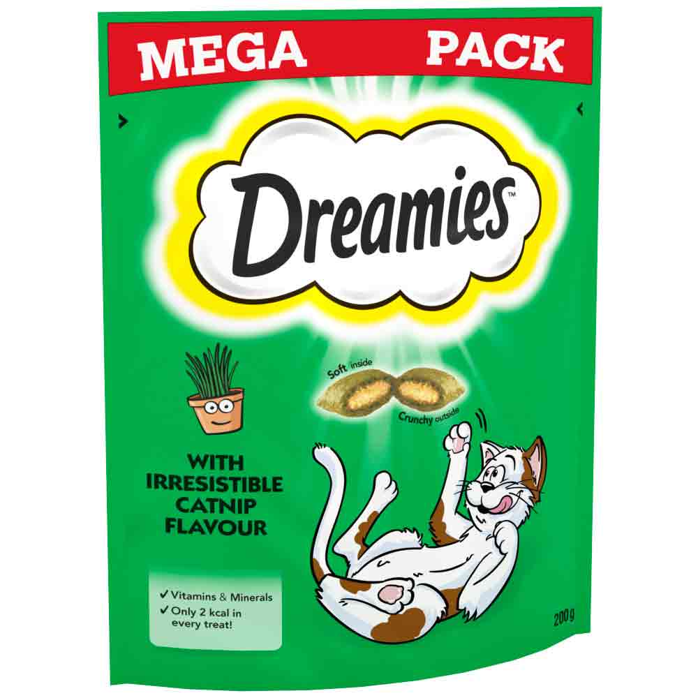 DREAMIES Cat Treats with Catnip - 200g