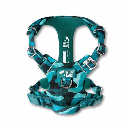 Twiggy Tags Lagoon Adventure 2.0 Dog Harness