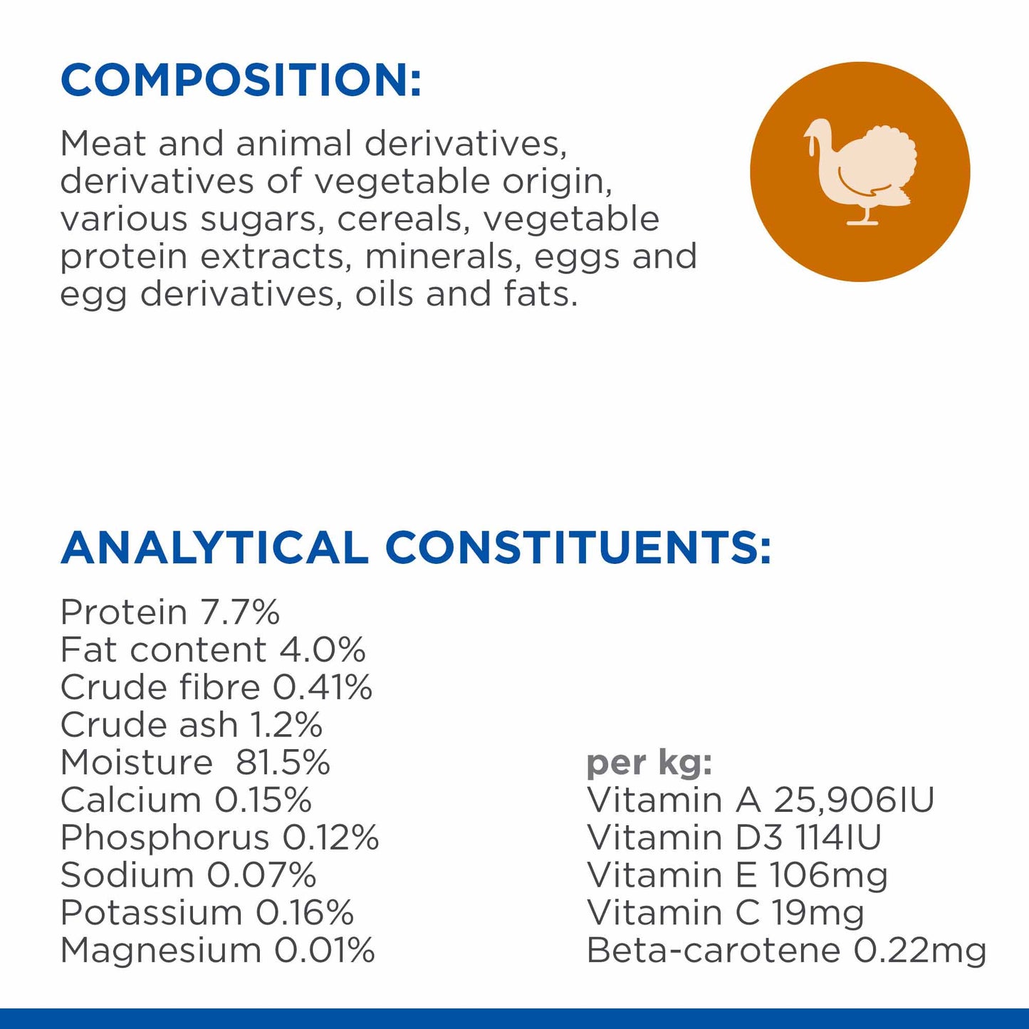 Hills Science Plan Adult Wet Cat Food - Poultry -  12x85g Pouches