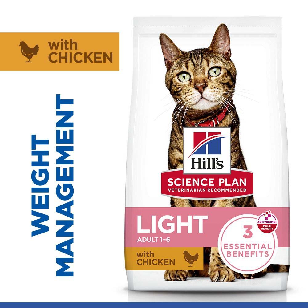 Hills Science Plan Light Adult Dry Cat Food